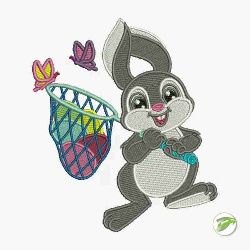 Digit-it | Basket bunny Vector